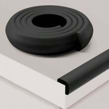 1件防撞条2米L型桌角保护垫保险杠安全软床边贴适用于婴儿童宝宝洗澡家庭装饰礼物 - 白色 - 查看 17