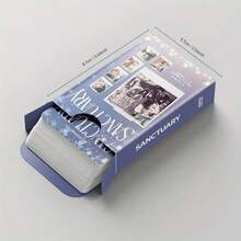 55 件 Kpop 迷你卡片套装 - 包含团体照卡、雪花图案和彩色插图卡 - 适合粉丝和收藏家、粉丝商品 | 团体照卡 | 详细描述、韩国流行音乐商品、夏季 - 彩色 - 查看 6