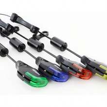 zmart Hirisi B2011 鯉釣りアラーム スウィンガー LEDライトインジケーター 取り外し可能なベースシート 釣りアラーム用 バイトインジケーター ロッドポッド フィッシングアラーム 釣り用センサー スイングアーム 竿立て フィッシングベル 釣り竿ホルダー LEDインジケーター ラインクリップ 鯉釣り用品 バイブレーション機能 夜釣り - 1 - チェックする 5