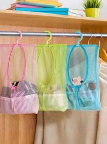 Hangable Storage Mesh Bag, Multi-Purpose Clothespins Organizer Storage Bag, Kitchen Bathroom Multi-Purpose Hanging Storage Bag, Drying And Storage Supplies, Kitchen Accessories, Bathroom Accessories, Home Organization And Storage Supplies