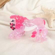 可爱卡通动物和花朵印花发夹，韩式发夹时尚发饰动物爪夹波西米亚风发夹 - 彩色 - 查看 15