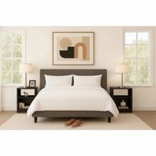 Room Decor  Home Decor  Open Shelf Nightstand, Set Of 2, White