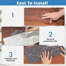 15 PCS Non-Slip Stair Mats - Carpet Step Protectors For Home Indoor Pets  Elders