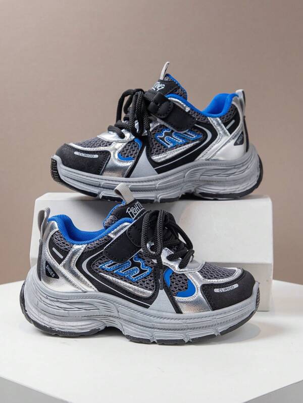 1 Pair Kids Autumn New Sports Shoes, Boys Girls Soft Bottom Non-Slip, Fashion Casual Sneakers