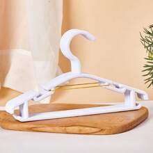 20 piezas de perchas de plástico para bebé, adecuadas para el armario, niños pequeños, bebés, recién nacidos, percha para ropa, perfectas para la lavandería y la guardería, solución ideal de almacenamiento y organización