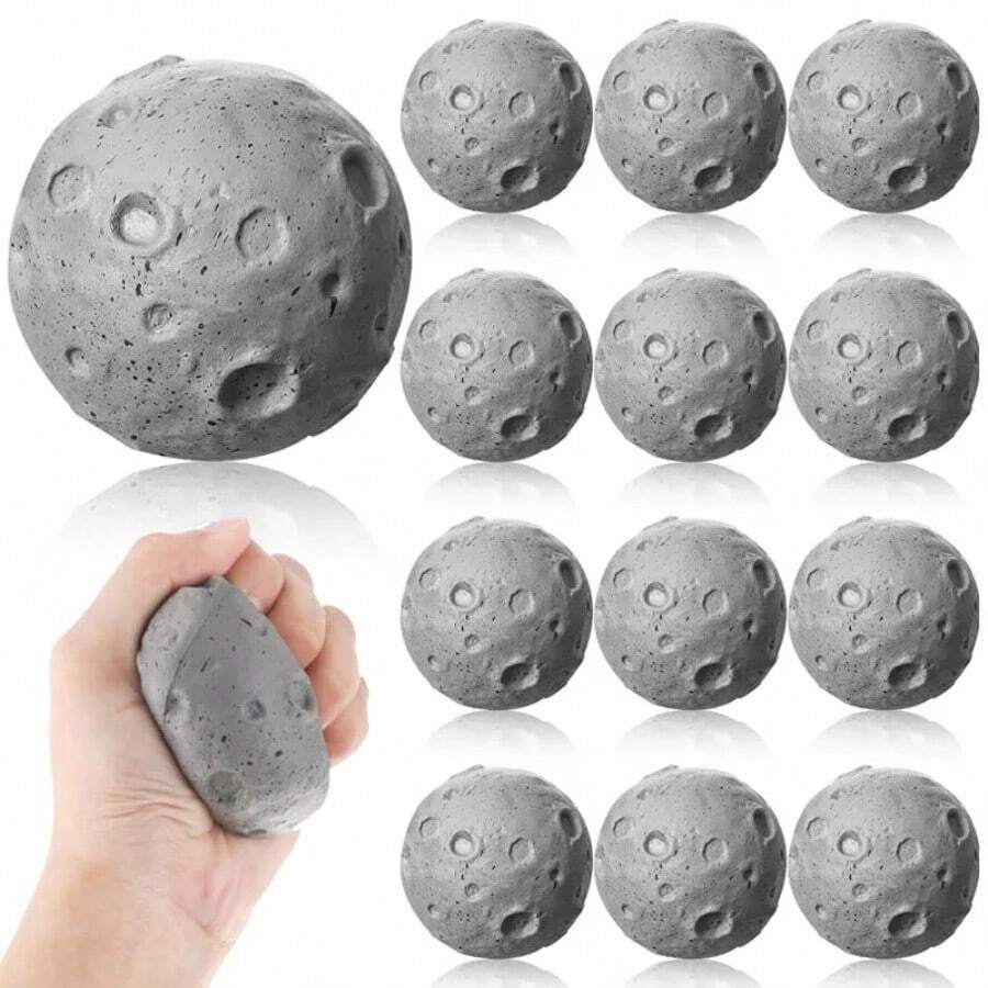 Novelty Autism Fidget Toys Stress Ball Moon Sun Solar System Pelotas Anti-Stress For Hands - Multicolor - View 1