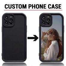 1pc Customized Unique Pattern Stepped Full Silicone Lens Protection Phone Case, Compatible With Apple 16, 15, 14, 13, 12, 11 Pro Max, Cat, Floral Glitter Pink, Burgundy Red Color, Fashionable, Multicolor, Matching Phone Case, Simple Custom, Personalized, Distinctive, Suitable As Birthday, Holiday, Father's Day, Thanksgiving, Halloween Gift For Friends, Family, Girlfriend