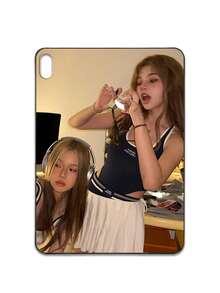 Customized IPad Case, Personalized IPad Case, Unique IPad Case, DIY IPad Case, Black IPad Case Gift, Couple IPad Case, Photo Customization, Image Customization, Pet Photo Customization, Customized Gift