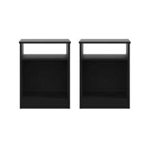 Room Decor  Home Decor  Open Shelf Nightstand, Set Of 2, White