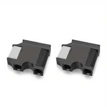 1 pieza Estante de borda de barco de liberación rápida antideslizante, material de policarbonato duradero, negro