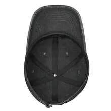 Gorra de béisbol con logo de estrellas, gorras de béisbol para hombres del juego , sombreros vaqueros vintage para exteriores de verano con ajuste regulable - Negro - Ver 5