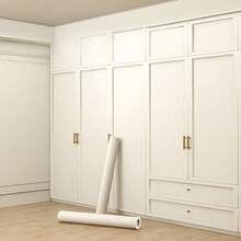 1 rotolo di carta da parati adesiva autoadesiva di colore solido effetto brina macaron, adatta per decorare pareti di soggiorno, camera da letto, libreria, tavolo da pranzo, mobile della cucina e altri mobili della casa