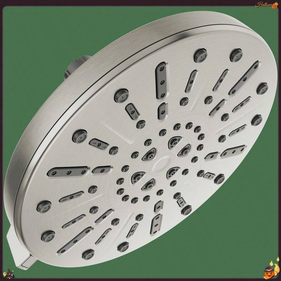 Delta 4-Setting Raincan Shower Head - 75444SN - Multicolor - View 1