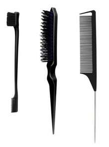 15 Piezas Juego de Cepillos y Peines para Peinado, 3/13 Piezas Peines, Peines de Púa, Peines de Cola de Rata, Cepillos de Bordes, Cepillos de Cabello, Rociador de Alta Presión, Horquillas, Anillos para el Cabello, Peines de Dientes Anchos, Gorros de Baño, Trenzadores de Cabello, Adecuado para Todo Tipo de Peinados, Vuelta al Colegio, Esenciales de Viaje y Vacaciones, Accesorios de Cabello para Mujeres