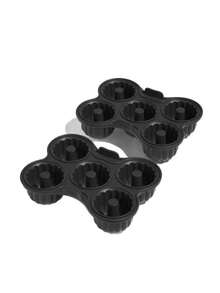 Silicone Donut Mold For Air Fryer, Smooth Design Non-Stick Bottom, Meet Various Cooking Needs - Multicolor - View 6