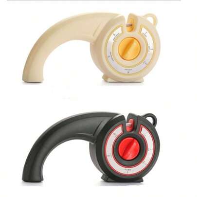 1 st/Den -i-ett multifunktionella snabbknivslipen är utformad med justerbara inställningar, vilket gör den lämplig för grov-, medel- och finslipning av olika knivar, inklusive köksknivar, saxar, multiknivar, fruktknivar och andra typer av blad.