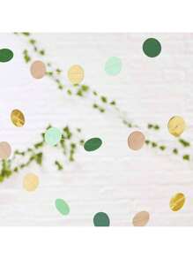 قطعة/قطعتين من أكاليل السندان الخضراء لتزيين أجواء الحفلات، الأعراس، أعياد الميلاد، الخطوبة، الأعراس العزوبية، التخرج، ديكورات المعلمين، لوازم أعياد الميلاد والأعراس والحفلات