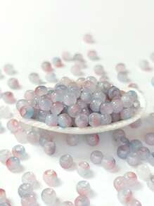 300pcs Glass Seed Beads Kit For Jewelry Making, 4mm 8/0 Dual Color Gradient Seed Beads, 20 Colors Options, 20g/Pack Transparent Beads, High Quality Uniform And Durable, For DIY Handmade Crafts Like French Bracelet, Weaving, Embroidery, Bracelet, Earring, Necklace, Ring, Great Gift For Family & Friends