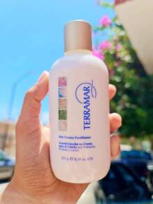 Silk Bath Hair Conditioner - Blue and White - View 3