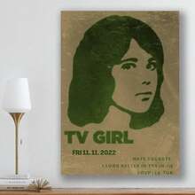 Framed Classic TV Drama TV Girl Art Poster, Cover Magazine Definition Printed Canvas Art, Used For Home Wall Decoration-7,Made In The USA Products,Pictures,Cuadros Para La Sala,Dom Decor,Room Decor,Bathroom Decor Home Decor And Accessories - Đã đóng khung - Xem 1