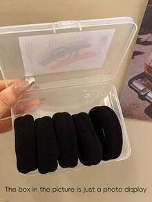 6-Pack Non-Slip Thick For Women & Girls - Solid Color Elegant & Cute Elastic Ponytail Set, Yoga Sports For Gym Running Travel Party Daily Use Gift Ideas Hair, Hair Accessory, Hair Accessories,Accessories, Hair Accessories Fall,Travel, Hair Tools,Accessories Women, Hair Stuff,Fall,Hair,Hair Accessories,Accessories,Hair Accessories Travel,Hair Accessories,Accessories Women,Hair Accessory,Hair Accessories Women,Hair Tools,Hair Stuff,Stuff,Beauty Accessories,Gifts,Travel,Gifts For Women,Hair Stuff,Stocking Stuffers For Women,Stocking Fillers Women,Stocking Stuffers For Adults,Stocking Fillers For Adult,Hair Stuff,Women's Accessories,Stocking Stuffer,Coming-Of-Age Hair Accessory,Christmas Hair Accessories,Gift Ideas For Women,Beauty Stocking Fillers,Christmas Gifts For Women Head Accessories Hair Ties Rubber Bands - Multicolor - View 24