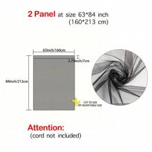 Mosquito Netting Curtain For Outdoor - Heavy-Duty Bug Proof Screen For Patio, Gazebo, Pergola - Easy Install, Weather-Resistant Semi-Transparent Mesh Curtains Keep Insects Out (Cord Not Included)