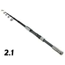 2,1 m-3,6 m ieftin mini scurt mare pescuit lansetă opțională rolă momeală filare carbon telescopică lansetă rapidă Long Shot păstrăv lac mare pește lansete multifuncționale de călătorie