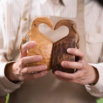1pc Handmade Wooden Milk Cup Acacia Wood Coffee Mugs With Carrying Rope Handle Camping Drinkware Cups Artifact Kitchen Tools
