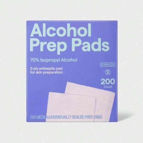 Alcohol Swabs - 200ct For Emergency Kit Bag