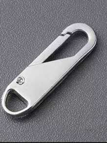 8pcs Metal Zipper Puller Instant Zipper Repair Kit, Suitable For Zippers Of Backpacks, Suitcases, Down Jackets, Boots, Etc Random Color