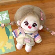 (Clothes Only) In Stock 10cm LinaBell Star Figure Changeable Outfit, 17cm Labobo Decorations Cute Colorful Changeable Clothes, Adorable Changeable Doll Overalls Set - Multicolor - View 5