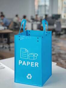 120L大容量可折叠垃圾桶，防水防污，便携式，适用于家庭厨房、户外露营、庭院落叶，多功能，适用于多种场景，易于存放，随身携带 - 彩色 - 查看 11