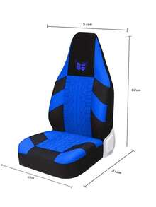 1pc/2pcs All Season Universal Car Seat Cover, Thin Fabric Anti-Dirty Cushion Cover, Breathable Elastic Mesh Seat Cover, Tire Embossed Butterfly Print Seat Cover (Lightweight Thin Fabric, Not Thermal Lined) - one-size - View 18