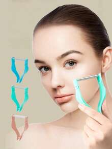 1 件面部脱毛器弹簧线圈，手动脱毛器，适用于面部、手臂、手部、腿部，亲肤 - 彩色 - 查看 3