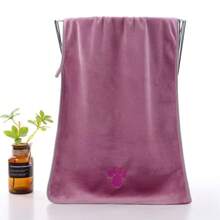 Pet Towel With Fast Water Absorption And Quick Drying, Ultra-Fine Fiber, Absorbent Bath Towel, Pet Bath Towel, Dog Bath Scrubber, Embroidered Craft.