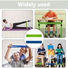 Set de 6 correas elásticas con cuentas sensoriales TDAH, en paquete, cinturones de asiento flexibles adecuados para sillas, escritorios, TEA y yoga