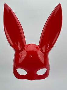 1pc Accessories For Sexy Lingerie, Minimalist Cosplay Bunny Ear, Nightclub Eye Mask, Halloween Party Decoration - Multicolor - View 7