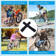 Spoke Skins Spoke Covers: 8-21 Inch Rims Protector & Decoration For Dirt Bike |   Bike |   Bicycle |   Wheelchair |   Motorcycle - 72Pcs - Black - View 3