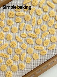 4PCS Mini Food Cookie Cutters Set - Cute Shapes (Gingerbread, Toast, Pineapple Bun, Baguette, Taiyaki, Croissant) For Baking DIY, Homemade Cookies, Pet Treats | Parent-Child Fun Stamp Mold Kit. Back-To-School Season Bento Supplies