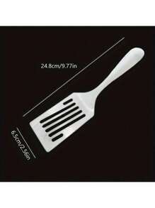 1pc Multi-Function Stainless Steel Kitchen Spatula - Steak Flipper, Slotted Spoon, Pancake Turner, Essential Cooking Tool