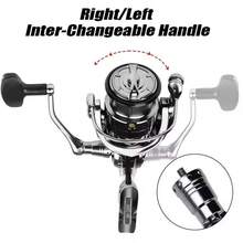 OKUMA 金属线轴握把海水淡水旋转渔线轮，适合任何鱼类