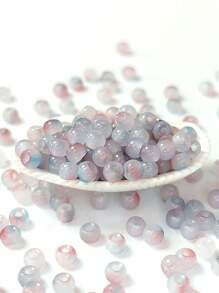 300pcs Glass Seed Beads Kit For Jewelry Making, 4mm 8/0 Dual Color Gradient Seed Beads, 20 Colors Options, 20g/Pack Transparent Beads, High Quality Uniform And Durable, For DIY Handmade Crafts Like French Bracelet, Weaving, Embroidery, Bracelet, Earring, Necklace, Ring, Great Gift For Family & Friends