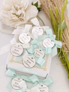 Nhãn quà tặng đám cưới tùy chỉnh, nhãn cảm ơn, nhãn tên, nhãn quà tặng phù dâu, nhãn thông báo ngày cưới, nhãn quà tặng cá nhân hóa, nhãn quà sinh nhật, nhãn lễ rửa tội, nhãn ngày vẽ henna, nhãn hoạt động nghệ thuật cho trẻ em. ,Tình yêu vĩnh cửu - Bạc - Xem 4