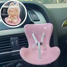 Mini Doll Seat For Labubu Doll Seat Car Ornament Car Air Aromatreatment Decoration Accessories With Fixed Decorative Clip Fits All 18cm Doll Gift - Multicolor - View 14