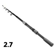 2,1 m-3,6 m ieftin mini scurt mare pescuit lansetă opțională rolă momeală filare carbon telescopică lansetă rapidă Long Shot păstrăv lac mare pește lansete multifuncționale de călătorie