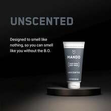 Mando Odor Shield Body Wash - 24 Hour Control - Removes Odor Better Than Soap - SLS And Paraben Free, Skin Safe - 8.5 Ounce (Bourbon Leather) - Sampler Pack - View 6