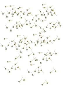 4 Pairs Classic Cubic Zirconia Stud Earrings Set In Black & White, Hypoallergenic, Can Be Worn While Sleeping, Copper Nickel-Free Plating, Suitable For Women's Daily Wear And As Valentine's/Thanksgiving Gifts, Versatile Fashion Accessory For All Seasons