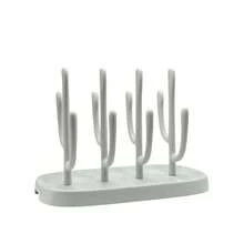 1 pieza Escurridor de biberones para bebé, organizador de escurrido de encimera para biberones, tazas y accesorios - Gris - Ver 7