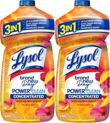 Power Clean Multi-Surface Cleaner, 2x Concentrated Pour, Mango &Amp; Hibiscus, 28 Fl Oz