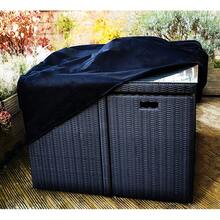 Heavy Duty Outdoor Waterproof Garden Patio Furniture Cover For Rattan Table Cube Outdoor - 黑色 - 查看 1
